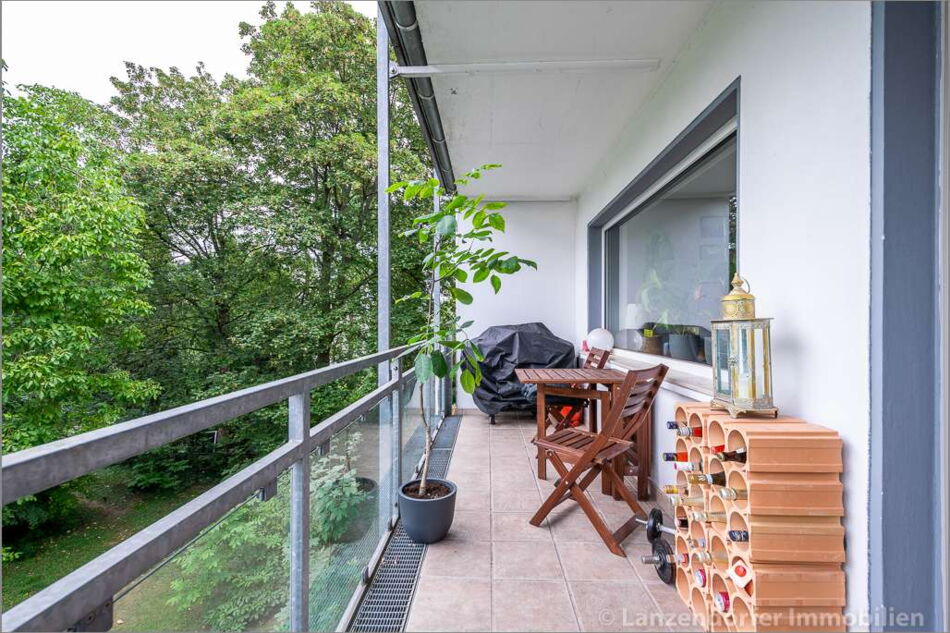 Gemütlicher Balkon