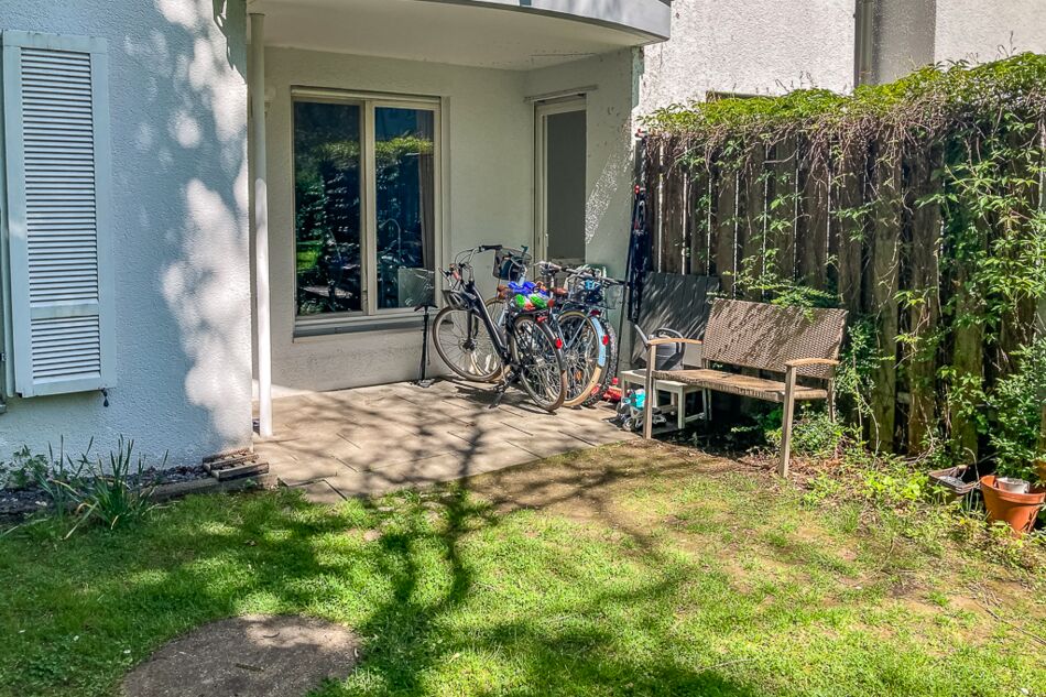 Blick zur Terrasse