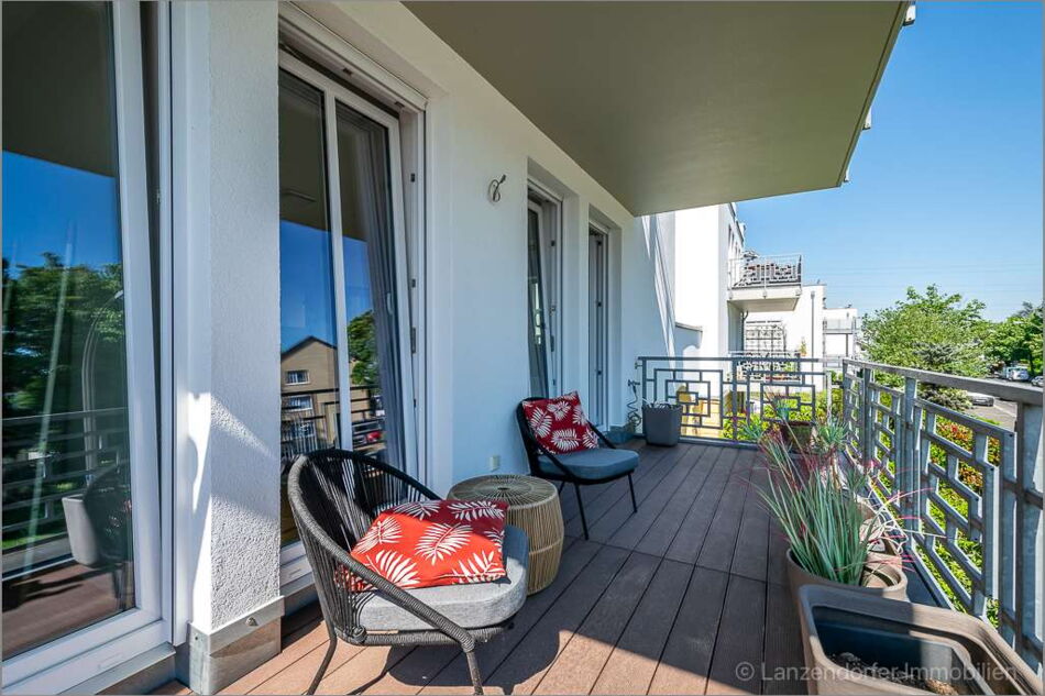 Großer Balkon