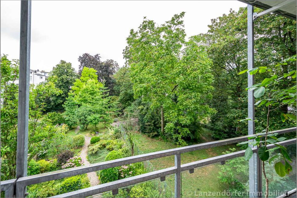 Ausblick ins Grüne