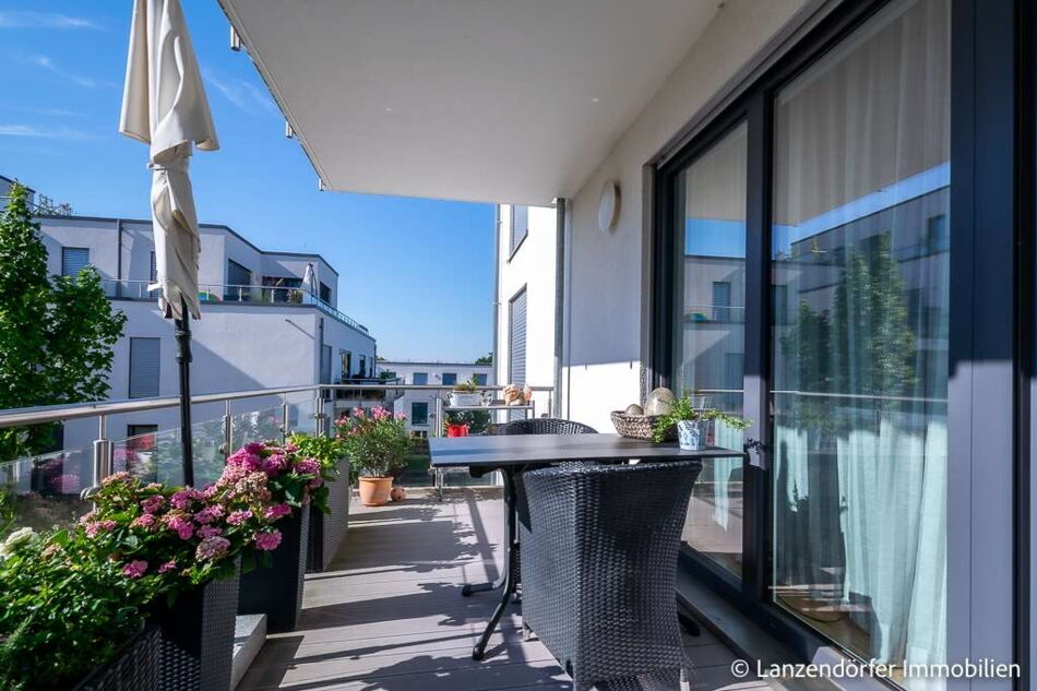 Komfortabler Sonnenbalkon