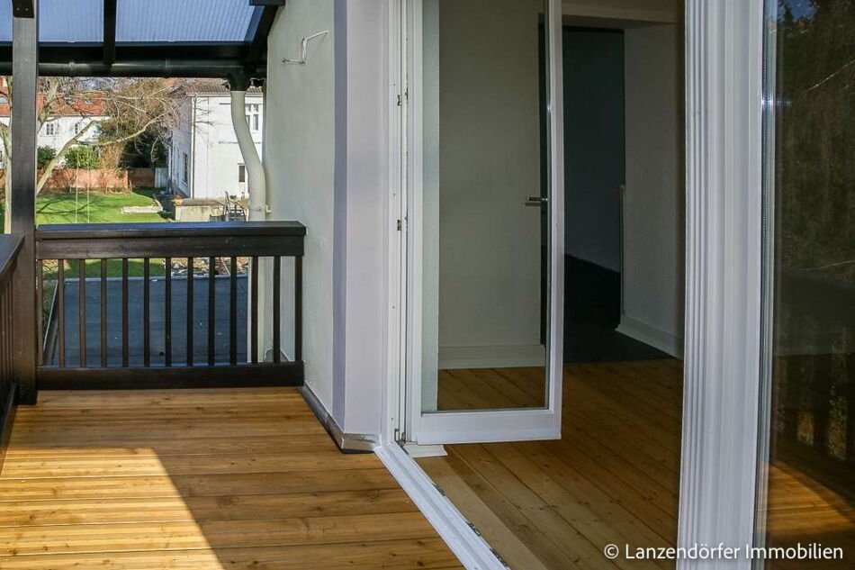 Einladender Balkon