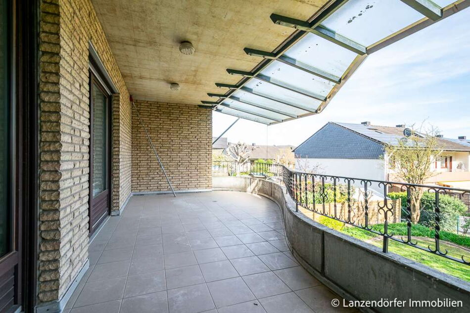 Großer Balkon