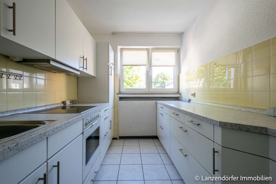Küche mit viel Stauraum 