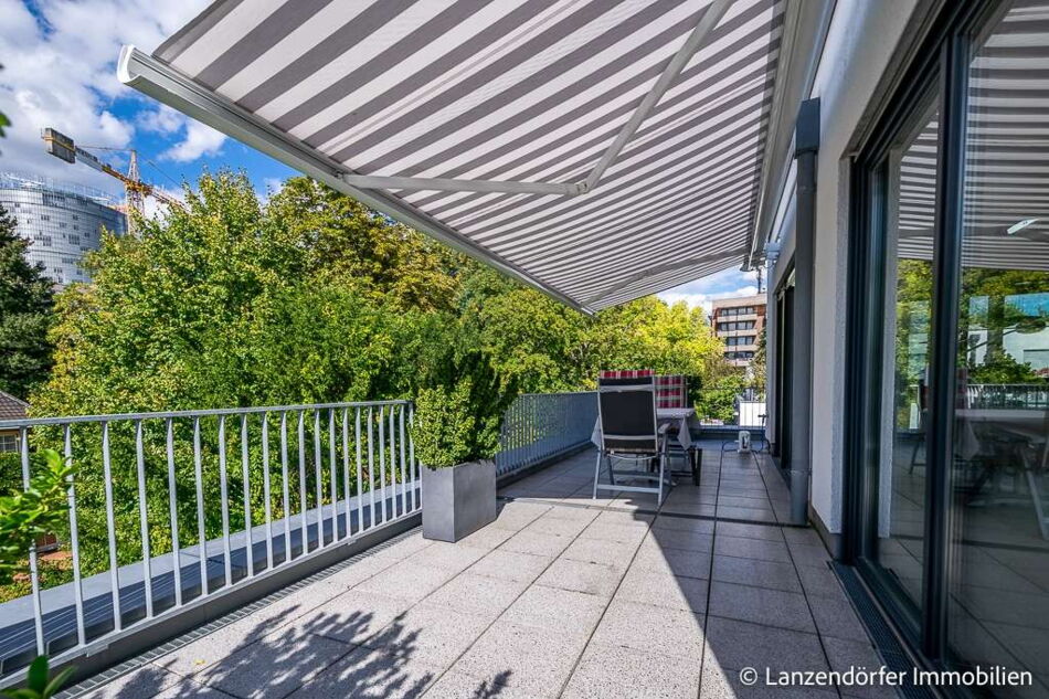 Großzügige Dachterrasse