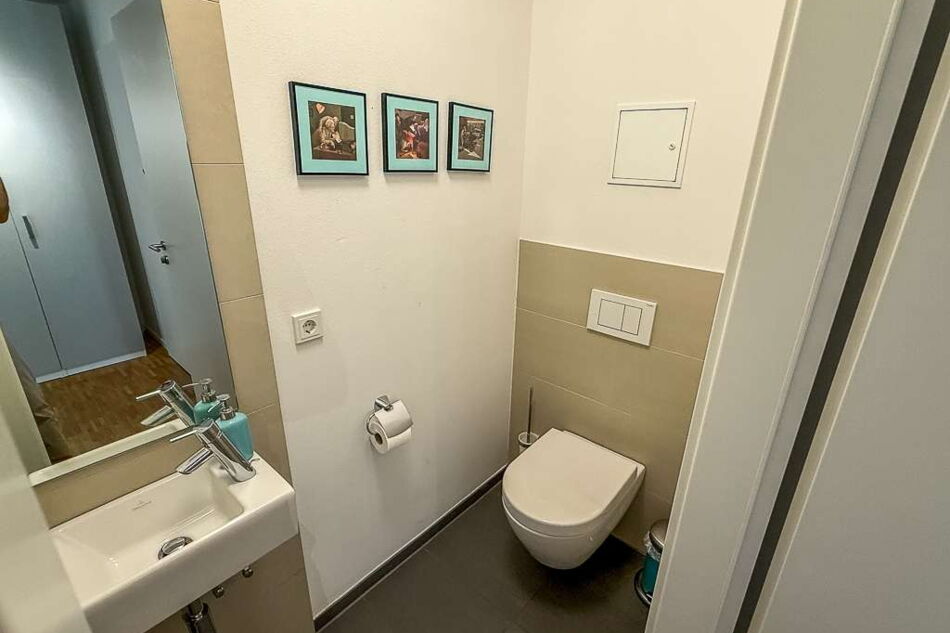 Praktisches Gäste-WC